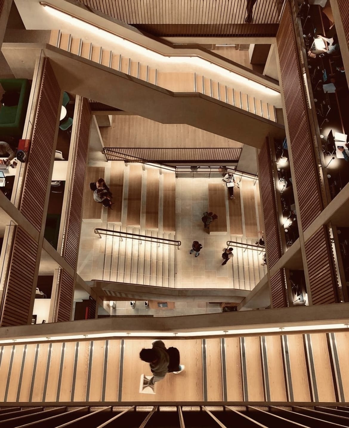 Atrium from above