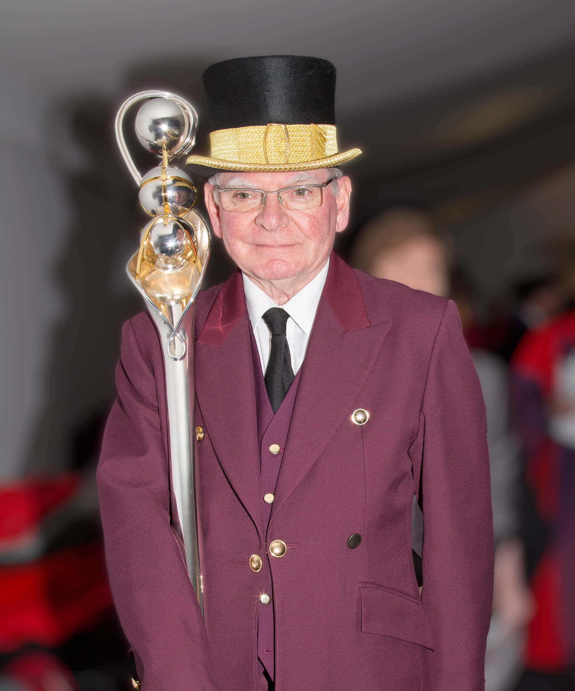 The Beadle with the Ceremonial Mace