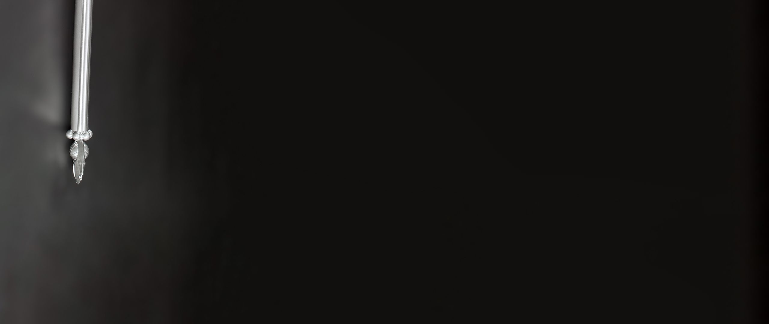 Black and white image of the Ceremonial Mace