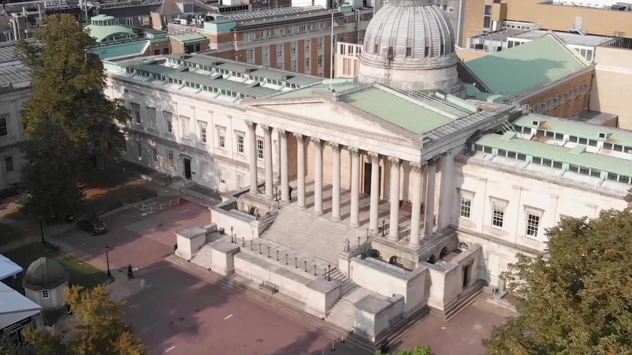 Aerial view of UCL